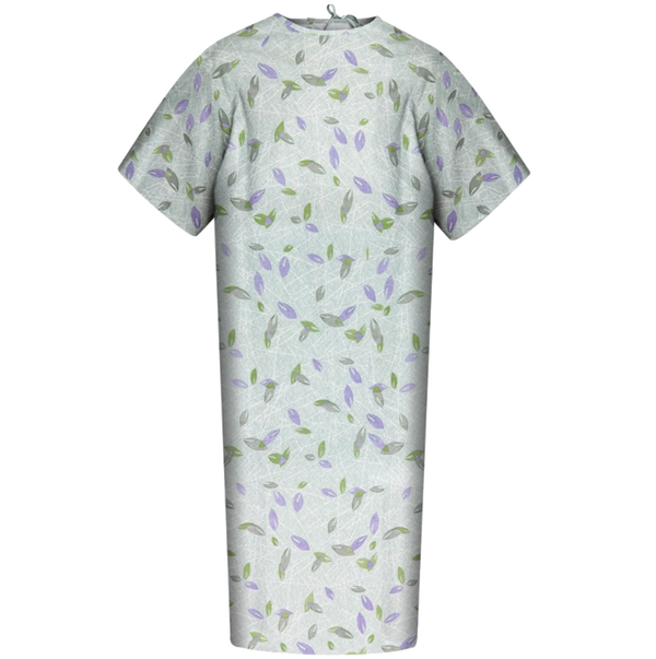 Standard Patient Gown - Cotton/Poly - Carelin Supplies